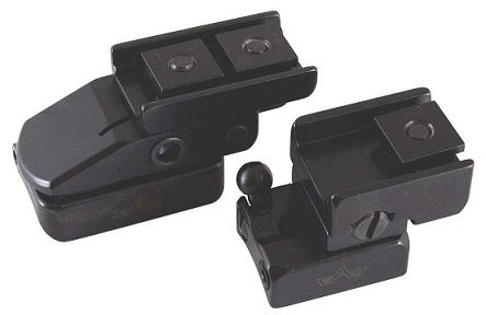 Быстросъемный поворотный кронштейн EAW на шину Swarovski, высота 17мм., вынос 21мм., 2400-00003