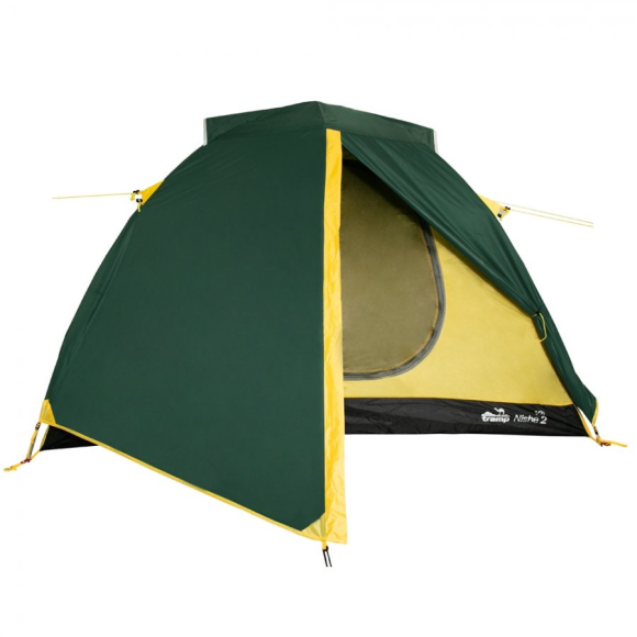 Tramp палатка Nishe 2 (V2) (зеленый), TRT-53