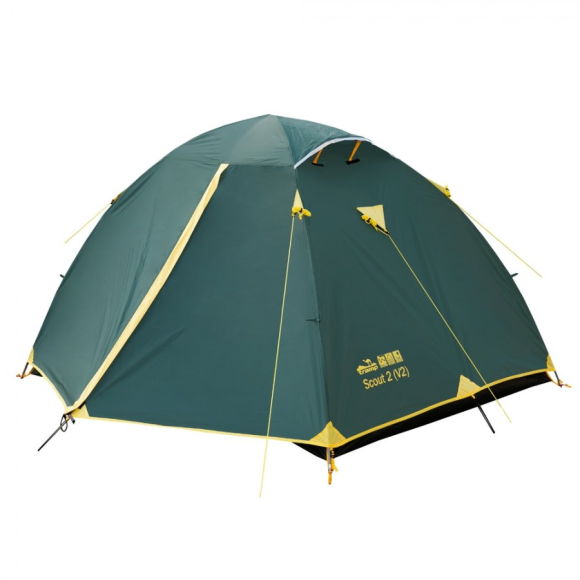 Tramp палатка Scout 2 (V2) (зеленый), TRT-55