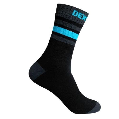 Водонепроницаемые носки DexShell Ultra Dri Sports Socks с голубой полосой