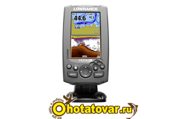 Эхолот LOWRANCE Hook-4 Mid/High/DownScan, 000-12647-001