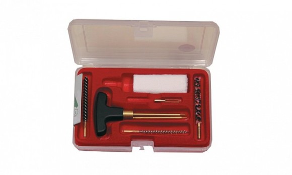 набор для чистки пистолетный, калибр 4,5 мм, пластик. коробка (100 шт./уп.), 220.04.5