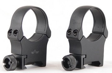 Кольца EAW раздельные быстросъемные на Weaver, кольца 30мм, высота 18мм., материал - алюминиевый сплав, 138-85800 Кольца EAW раздельные быстросъемные на Weaver, кольца 30мм, высота 18мм., материал - алюминиевый сплав, 138-85800