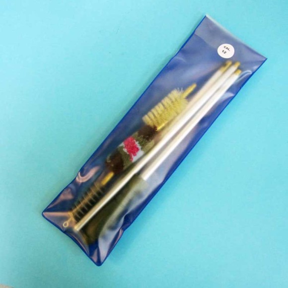 Набор для чистки прозр. пластик, калибр 12 шомпол-металл. (70 шт./уп.), 120.2012