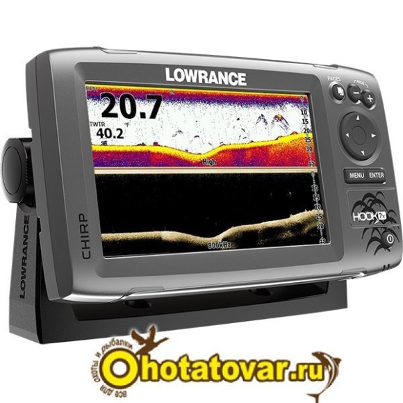 Эхолот LOWRANCE Hook-7x Mid/High/DownScan, 000-12660-001