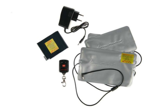 Греющий комплект RedLaika ЕСС ГК5 ДУ (5 модулей + доп. акк*) с пультом управления для одежды, ESS-GK5