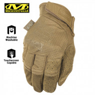 Стрелковые перчатки с сенсорными вставками MECHANIX Specialty Vent Coyote