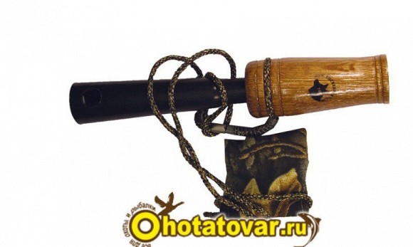 Манок на хищников Buck Expert 74FT с 3 насадками, 74F-T