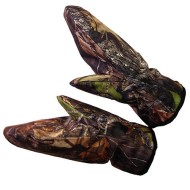 Варежки камуфлированные флисовые мембрана, 7904-01