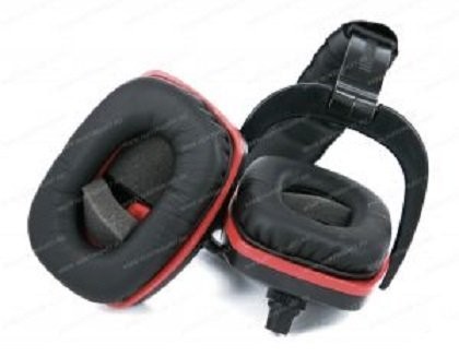 НАУШНИКИ RUGER® АКТИВНЫЕ, СТЕРЕО, 27DB, МЯГКИЙ ОБОД, ОТКЛИК 1,5 МИЛЛИСЕК., ЦВЕТ ЧЕРНО-КРАСНЫЙ , 27850