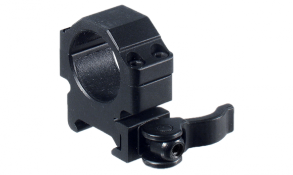 Кольца Leapers UTG 25,4 мм быстросъемные на Picatinny с рычажным зажимом, низкие 100 шт/кор, RQ2W1104