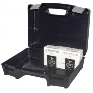 Кейс для гладкоствольных патронов черный Megaline 37,5x28см с клипсами, 550/0