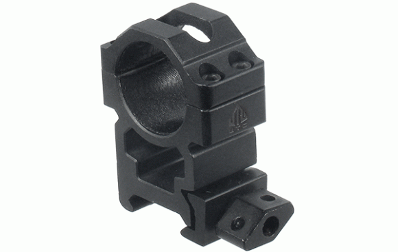 Кольца Leapers UTG 25,4 мм быстросъемные на Weaver с винтовым зажимом, высокие, 2 винта 100 шт/кор, RG2W1204