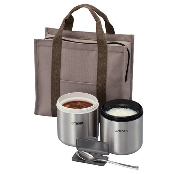 Контейнеры для еды в изотермической сумке Tiger LWY-W046 Brown, LWY-W046 T