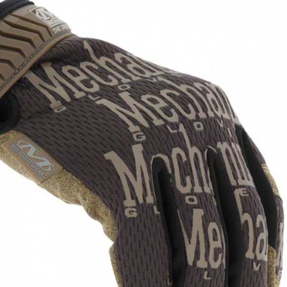 Прочные сенсорные перчатки для производства MECHANIX Work The Original Brown
