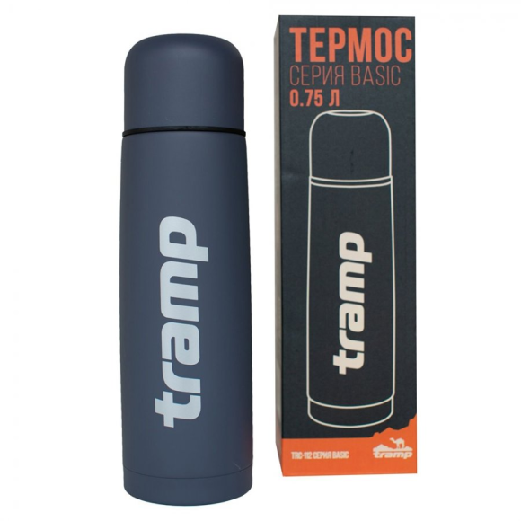 Tramp Термос Basic 0.75 л, серый, TRC-112-grey