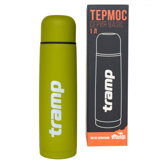 Tramp Термос Basic 1 л, оливковый, TRC-113-olive