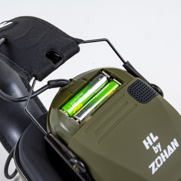 Активные наушники для стрельбы HuntLandia by ZOHAN EM025 Green