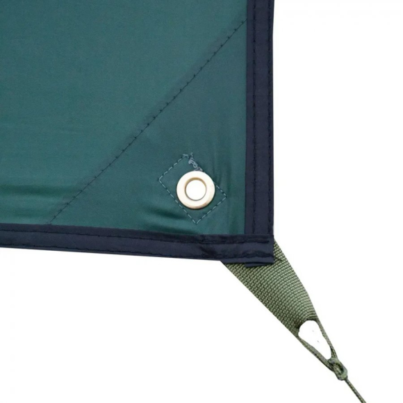 Tramp тент 3х3 м со стойками 3 м + оттяжки (зеленый), TRT-104.04