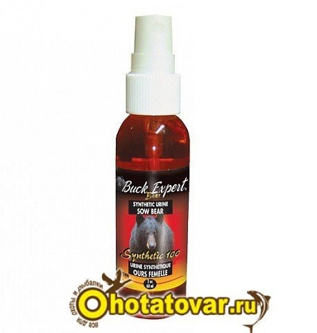 Приманка на медведя в виде спрея Buck Expert 50SSYN (выделения самки), 50SSYN