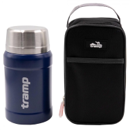 Tramp Термос с широким горлом 0.8 л с сумкой, синий, TRC-132-9305
