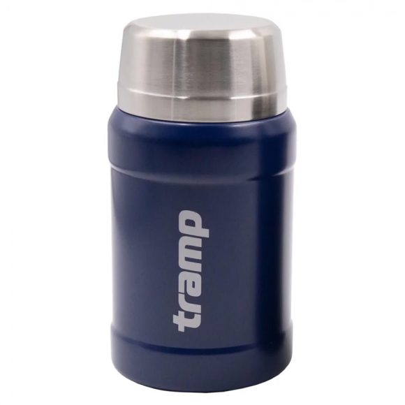 Tramp Термос с широким горлом 0.8 л с сумкой, синий, TRC-132-9305