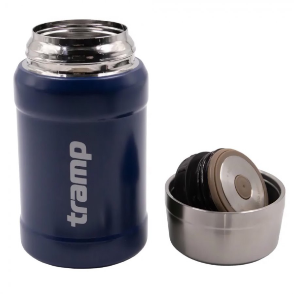 Tramp Термос с широким горлом 0.8 л с сумкой, синий, TRC-132-9305