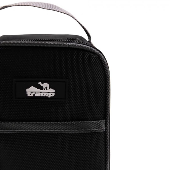 Tramp Термос с широким горлом 0.8 л с сумкой, черный, TRC-132-9009
