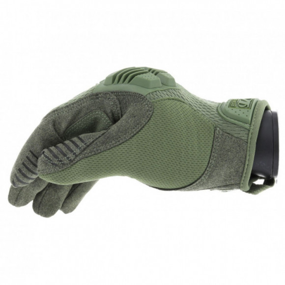 Тактические перчатки с защитой пальцев MECHANIX M-Pact OD Green