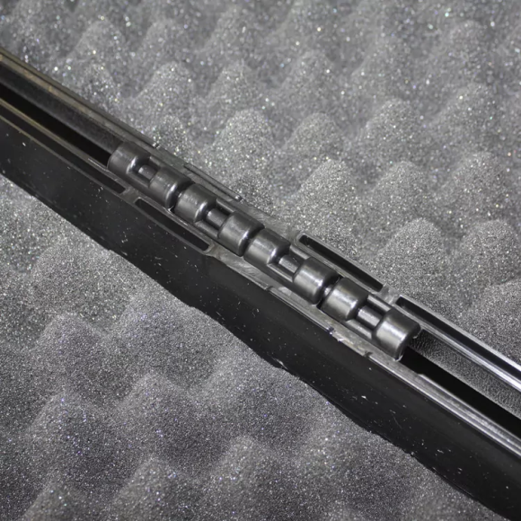 Кейс оружейный Megaline 70х35х12 Black (пластик, 2 замка, 2 клипсы), 200/88