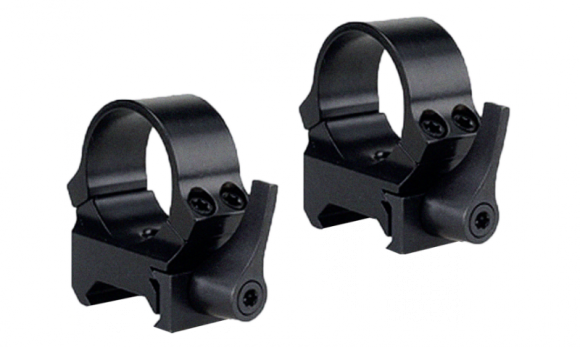 кольца быстросъемные - рычаг QRW на Weaver 26 мм