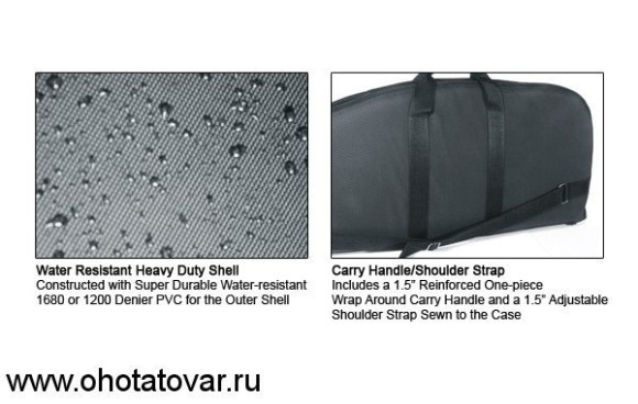 Leapers UTG Тактическая сумка-чехол для оружия, 106 см, чёрная, PVC-DC42B-A