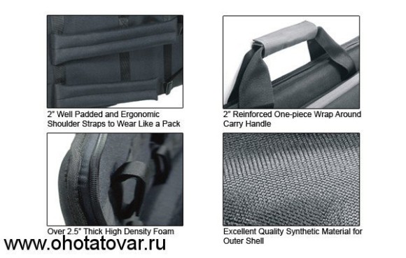 Leapers UTG Тактический чехол Homeland Security для оружия, 106 см, чёрный, PVC-MC42B