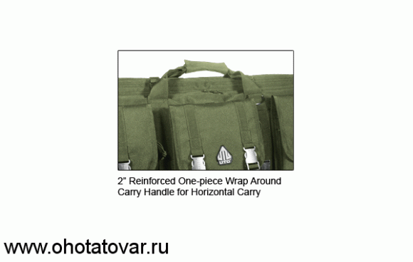 Тактический чехол-рюкзак Leapers UTG, 107 см, зеленый OD Green, PVC-RC42G-A