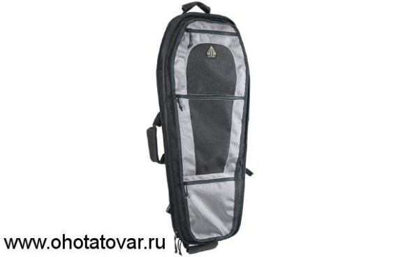 Чехол-рюкзак Leapers UTG на одно плечо, 86x35,5 см, цвет серый металлик/черный, PVC-PSP34BG