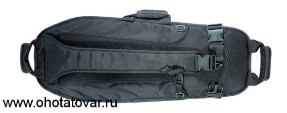 Чехол-рюкзак Leapers UTG на одно плечо, 86x35,5 см, цвет серый металлик/черный, PVC-PSP34BG