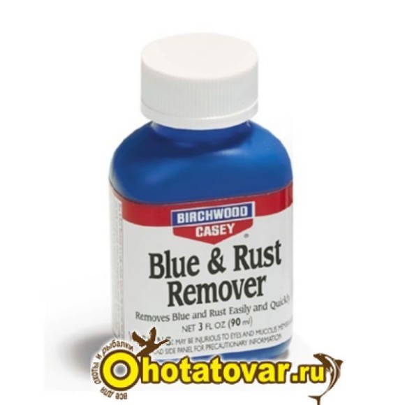 Состав для удаления старого воронения и ржавчины Blue & Rust Remover, 16125