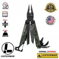 Мульти-инструмент с плоскогубцами и ножом LEATHERMAN Signal Green (Multi-Tool)