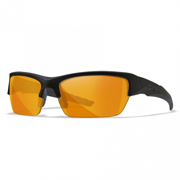 Баллистические очки для тактической стрельбы Wiley X Valor Matte Black (Clear-Grey-Rust)