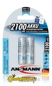 Заряжаемый аккумулятор типа AA Ansmann