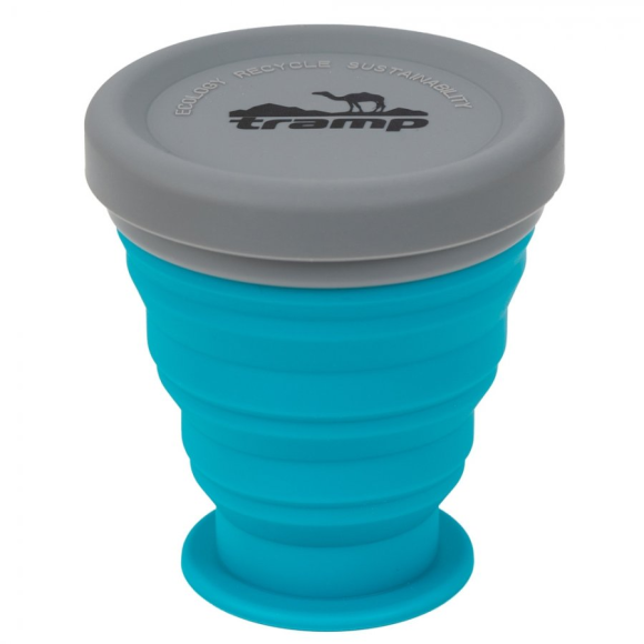 Tramp Стакан силиконовый 200 мл, аквамарин, TRC-037