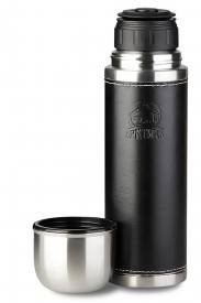 Термос с узкой горловиной в кожаном чехле Арктика-108, 108