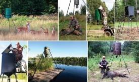 Кормушка с автоматической раздачей корма Pro Hunter Fisher