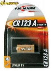 Литиевая батарейка Ansmann CR123A Литиевая батарейка Ansmann CR123A