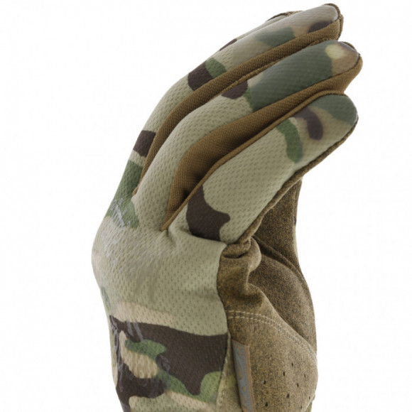 Тактические перчатки с сенсорными вставками MECHANIX FastFit Multicam