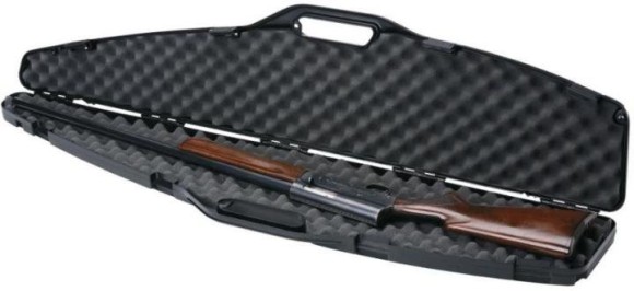 Кейс Plano SE Contour, пластиковый с поролоном, одинарный для оружия, черный. (133,35 x 28,7 x 8,25 см) (4 шт./уп), 1010485