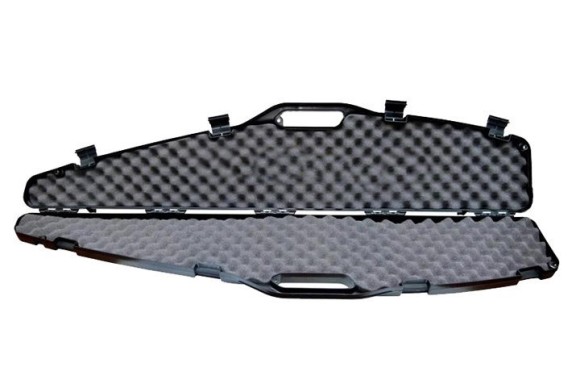 Кейс Plano SE Contour, пластиковый с поролоном, одинарный для оружия, черный. (133,35 x 28,7 x 8,25 см) (4 шт./уп), 1010485