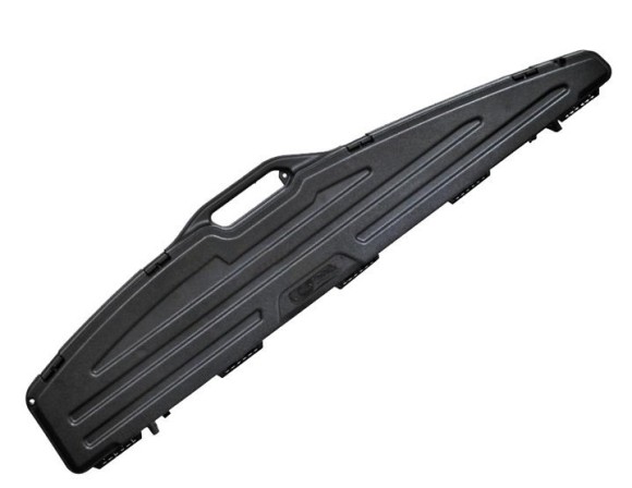 Кейс Plano SE Contour, пластиковый с поролоном, одинарный для оружия, черный. (133,35 x 28,7 x 8,25 см) (4 шт./уп), 1010485