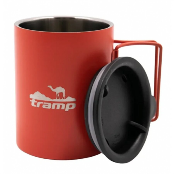 Tramp термокружка со складными ручками и поилкой, 300 мл терракотовый, TRC-037