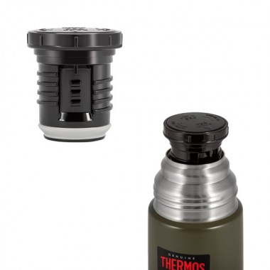 Термос для напитков THERMOS FBB-750AG 0,75л, нерж.сталь, хаки, 673466